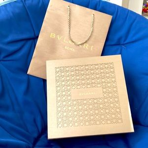 Bulgari Gift Bag and Box